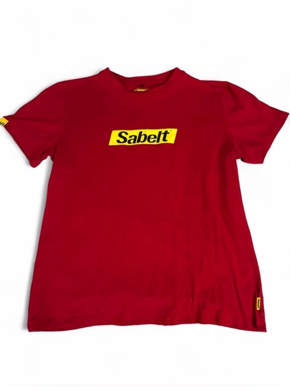 Sabelt Safety Motorsports Short Sleeve T-Shirt Red Large Racing Car Pit Crew Tee